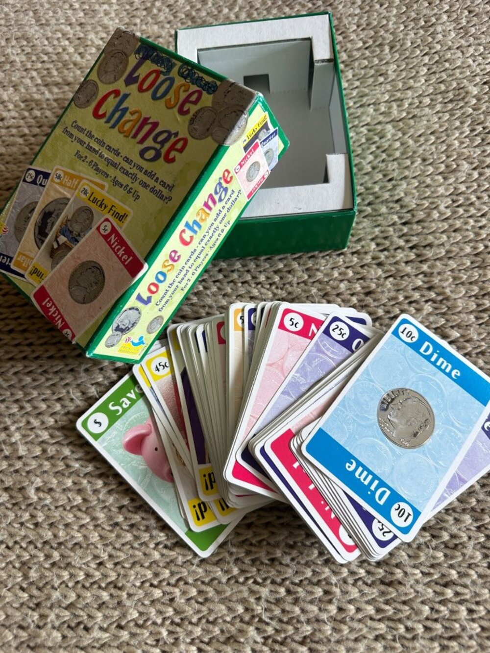 Loose Change Math Money Game Rare Pristine Condition